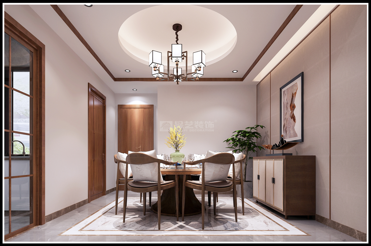 美的林城轻奢新中式，让你活出精致与品味！新中式风格，室内装修0851-84875896.